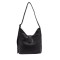Mona 2-in-1 Reversible Hobo - Black / Silver 