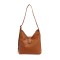 Mona 2-in-1 Reversible Hobo - Cognac / Light Grey 