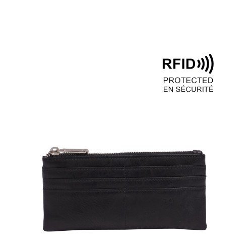 Briella Slim Wallet - Black 