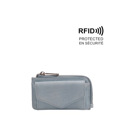 Evelyn Wallet - Blue 