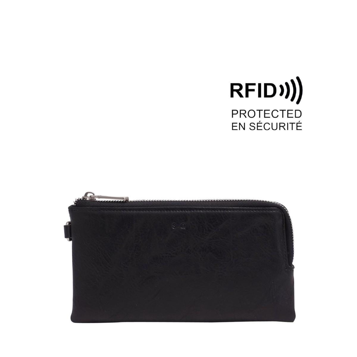 Margot Clutch Wallet - Black 