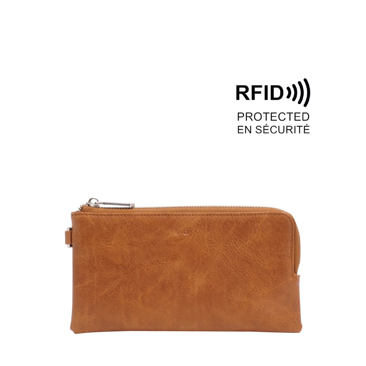Margot Clutch Wallet - Camel 