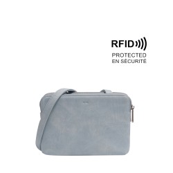 Anya Crossbody Wallet - Blue 