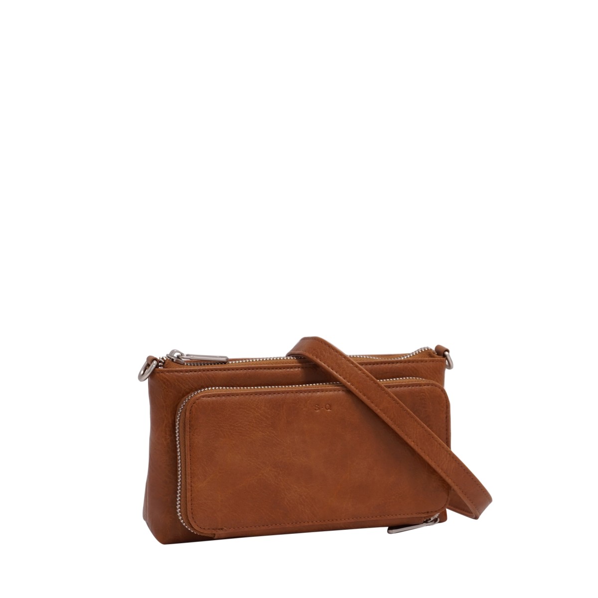 Anika Crossbody Wallet - Black