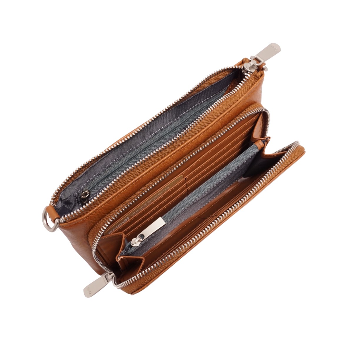 Anika Crossbody Wallet - Black