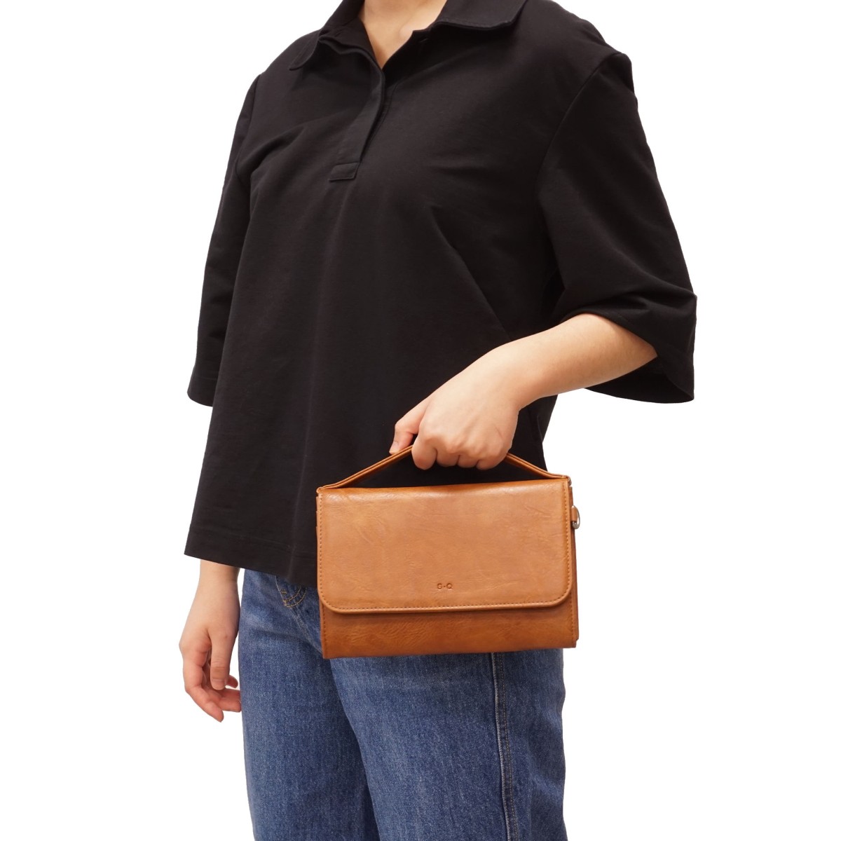 Janelle Crossbody Wallet - Black Janelle Crossbody Wallet - Black