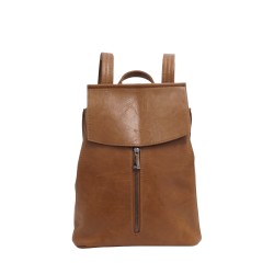 Chloe Convertible Backpack - Brown 