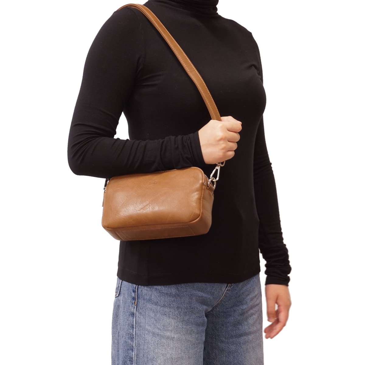 Joyce Crossbody - Brown 