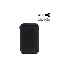 Winzley Passport Pouch - Black 