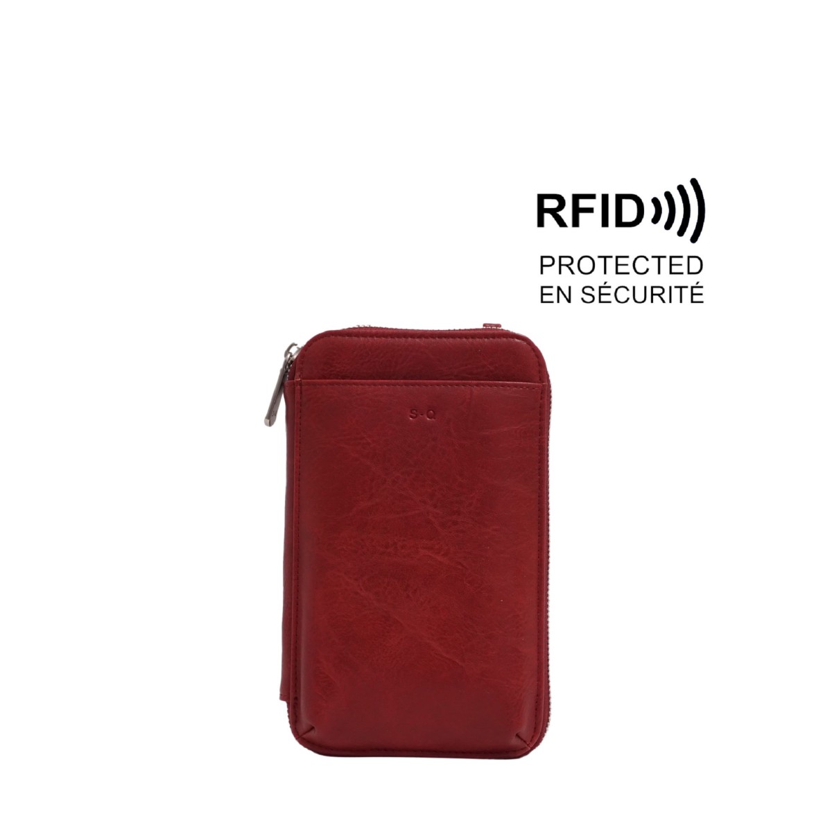 Winzley Passport Pouch - Merlot 