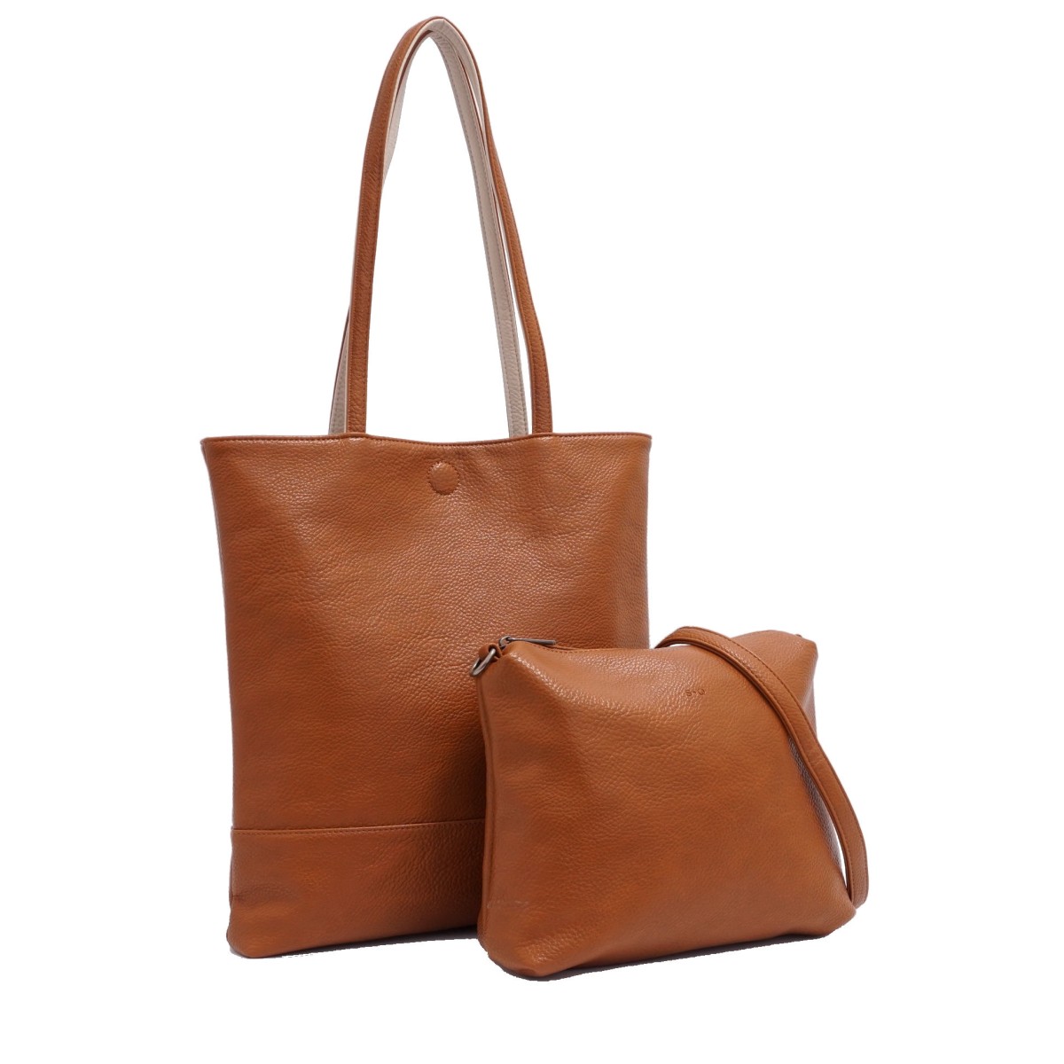 Amia 2-in-1 Reversible Tote - Sky Blue / Navy Amia 2-in-1 Reversible Tote - Sky Blue / Navy