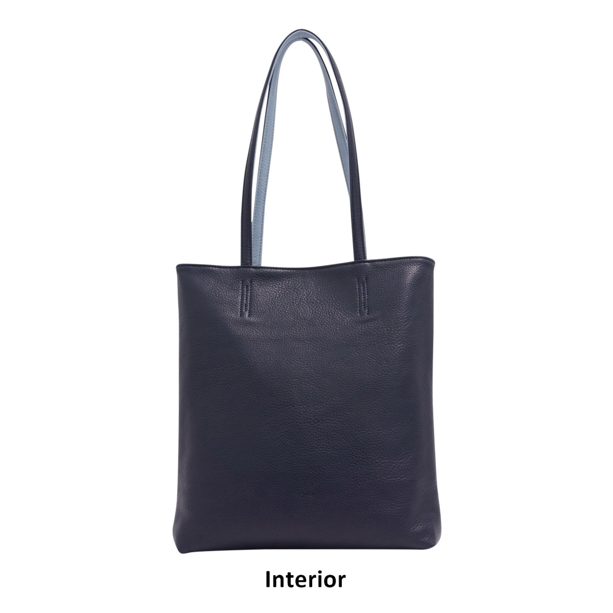 Amia 2-in-1 Reversible Tote - Sky Blue / Navy Amia 2-in-1 Reversible Tote - Sky Blue / Navy