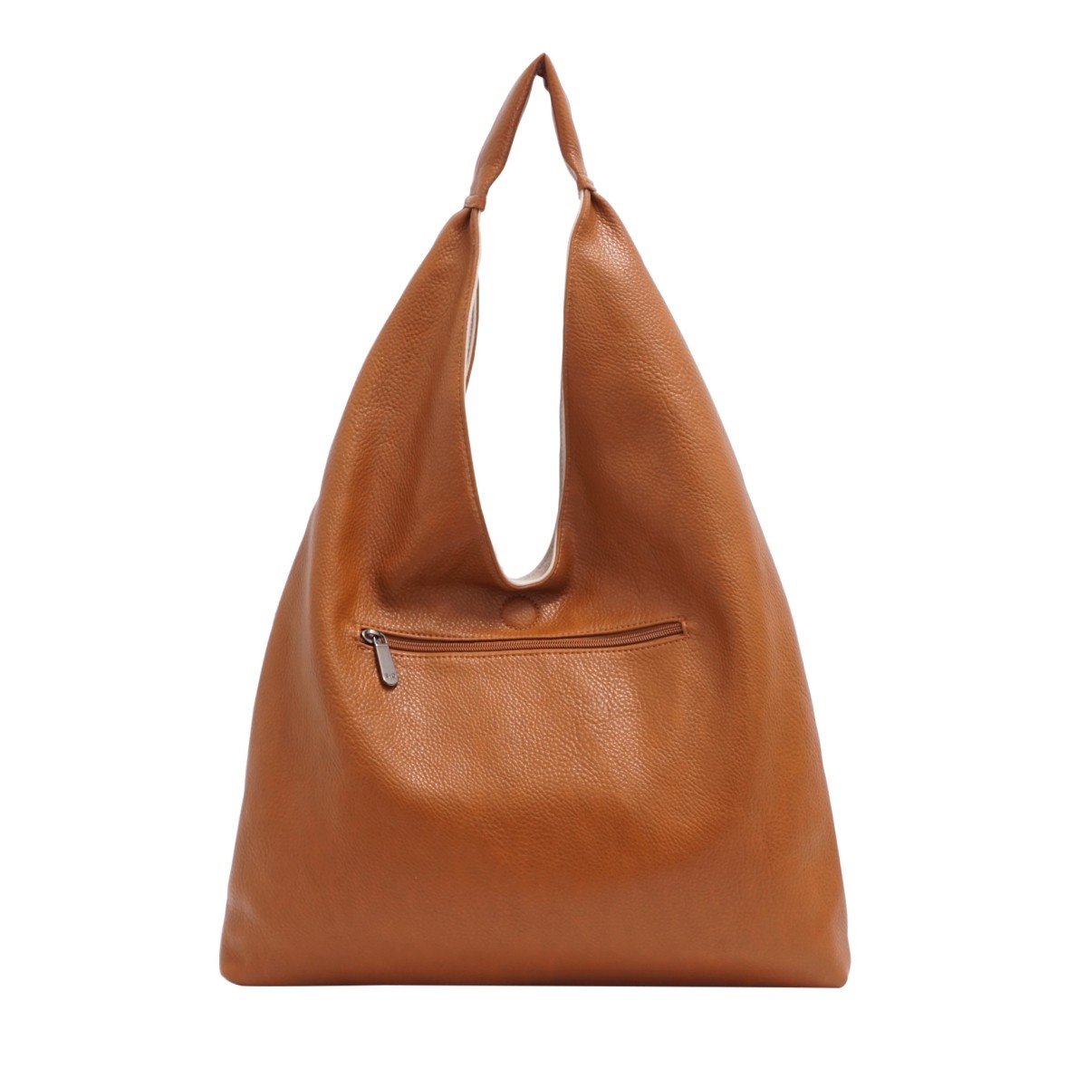 Cecilia 2-in-1 Reversible Hobo - Cognac / Oat Cecilia 2-in-1 Reversible Hobo - Cognac / Oat