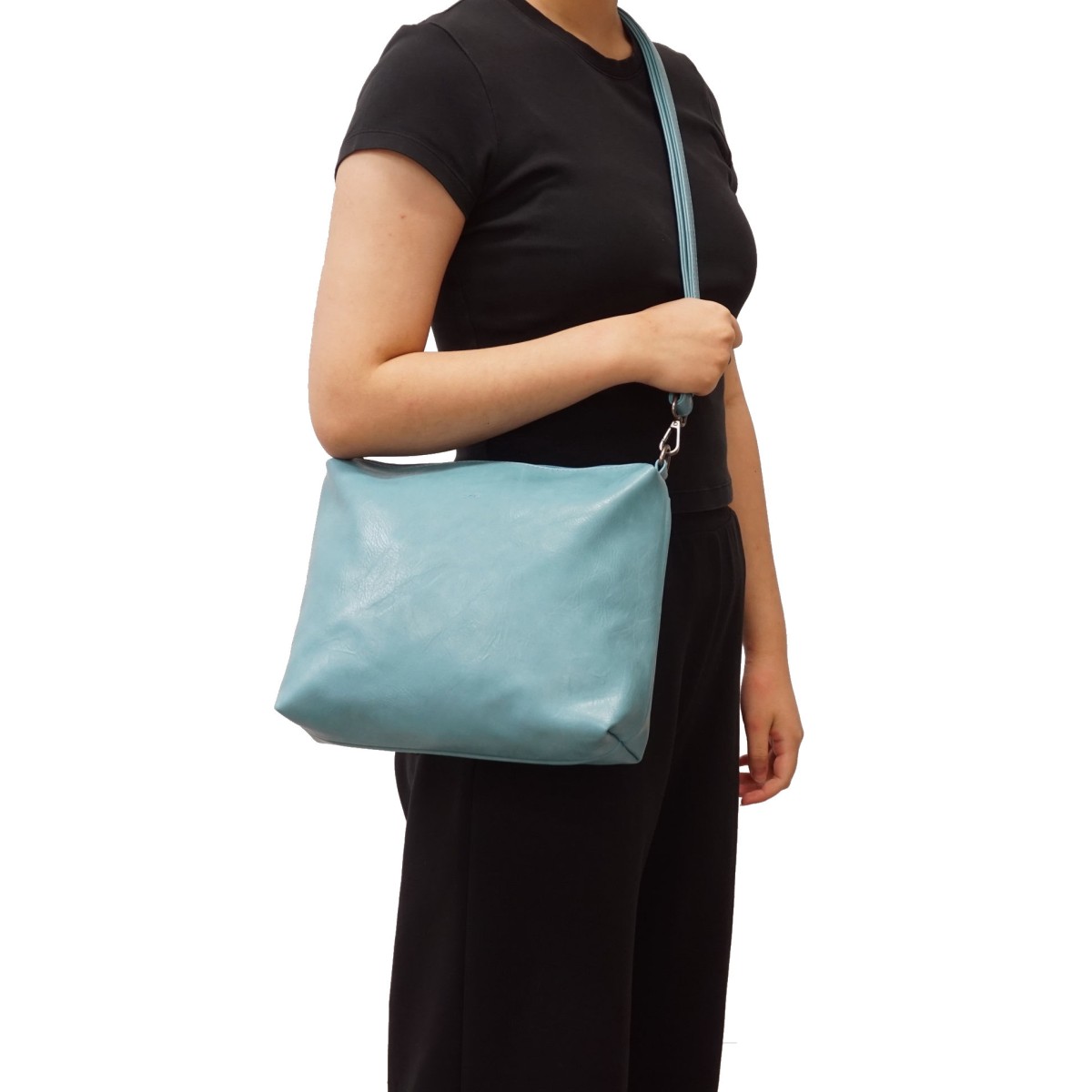 Brooke 2-in-1 Reversible Tote - Black / Light Khaki 