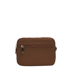 Symone Nylon Belt Bag - Brown 