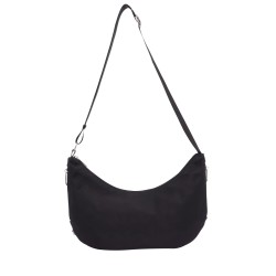 Onyx Nylon Crossbody - Black 