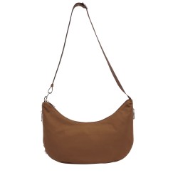 Onyx Nylon Crossbody - Brown 