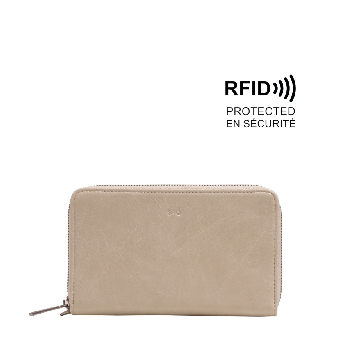 Zibby Passport Holder - Cream 