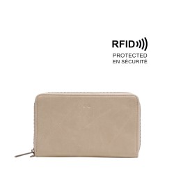 Zibby Passport Holder - Cream 