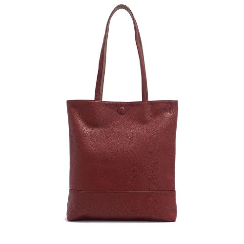 Amia 2-in-1 Reversible Tote - Maroon / Fossil Amia 2-in-1 Reversible Tote - Maroon / Fossil