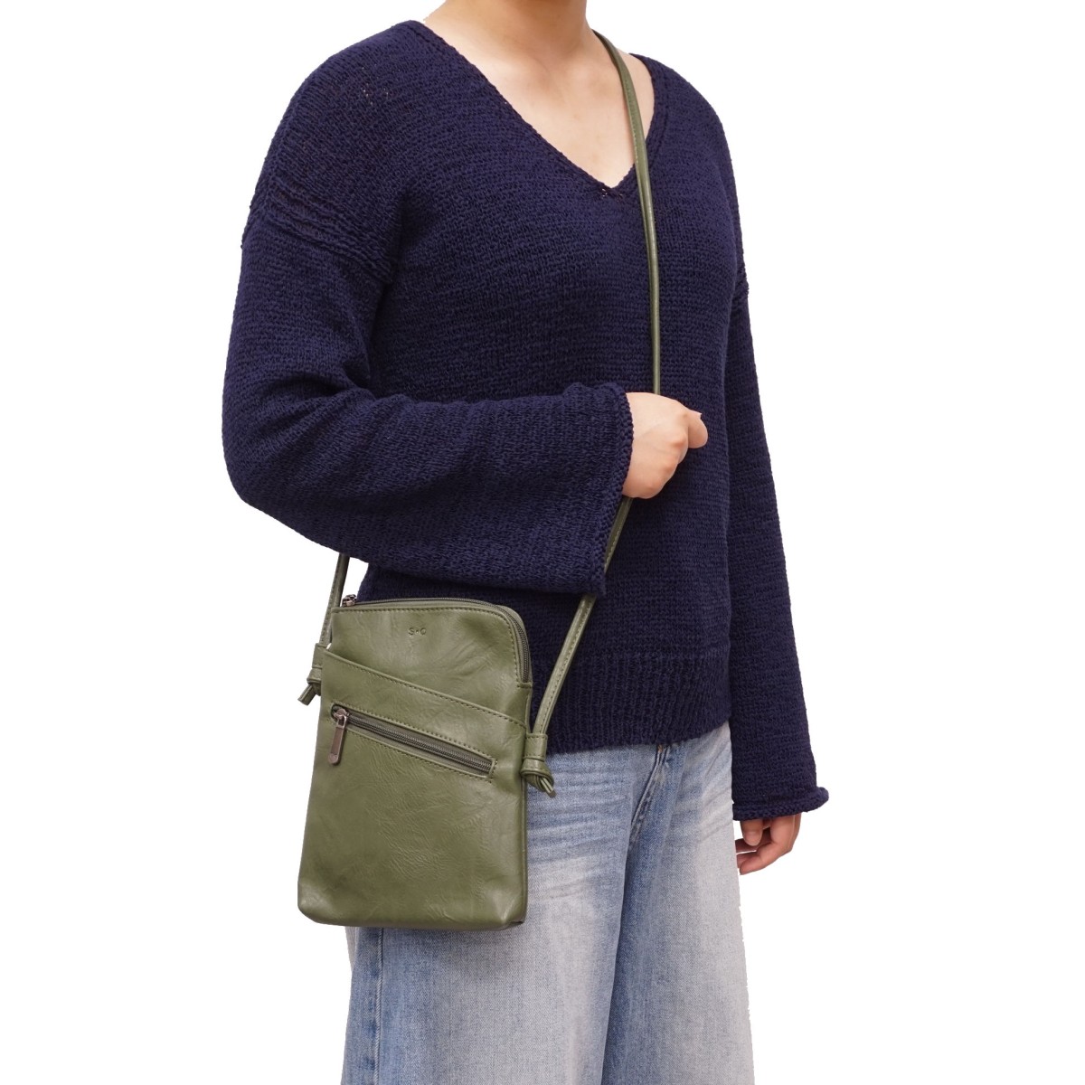 Hannah Crossbody - Brown 