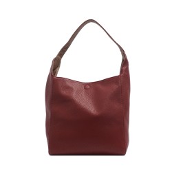 Kendra 2-in-1 Reversible Hobo - Maroon / Fossil 