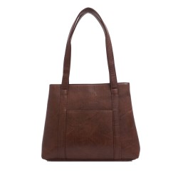 Glenna Work Tote - Brown 