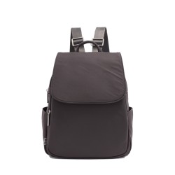 Leena Nylon Backpack - Grey