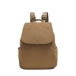 Leena Nylon Backpack - Khaki 