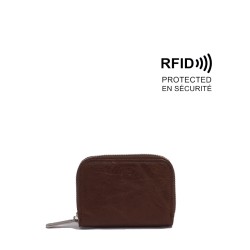 Iva Card Case - Brown 
