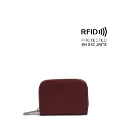 Iva Card Case - Burgundy 