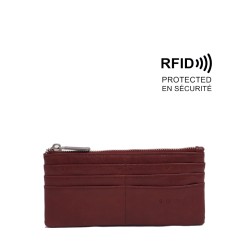 Briella Slim Wallet - Burgundy 