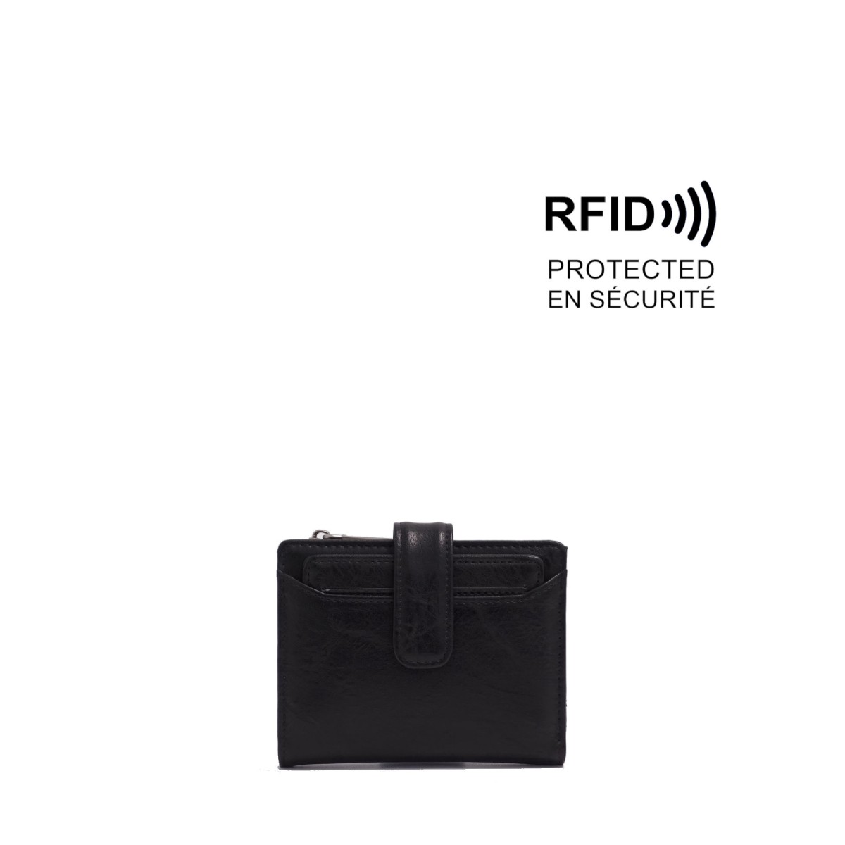 Mirka 2-in-1 Wallet - Black 