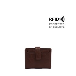 Mirka 2-in-1 Wallet - Brown 