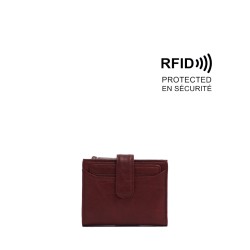 Mirka 2-in-1 Wallet - Burgundy 
