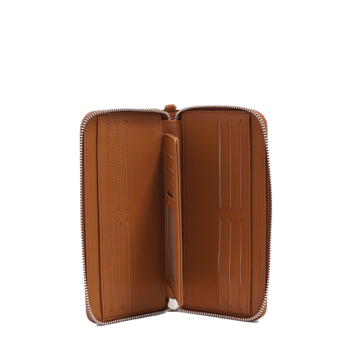 Treena Zip-Around Wallet - Brown