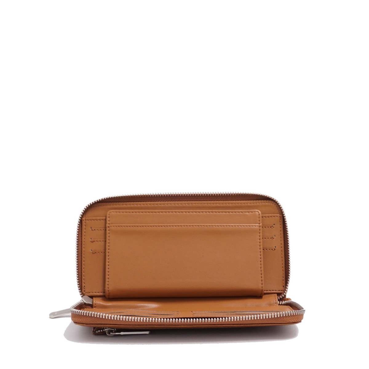 Treena Zip-Around Wallet - Brown