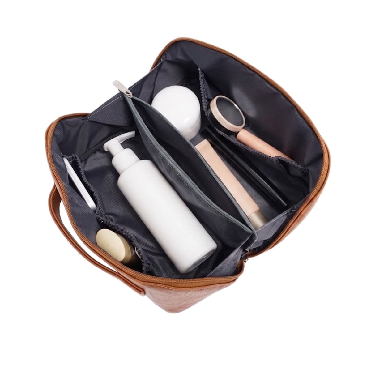 Ginette Travel Toiletry Case - Black