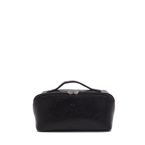Ginette Travel Toiletry Case - Black