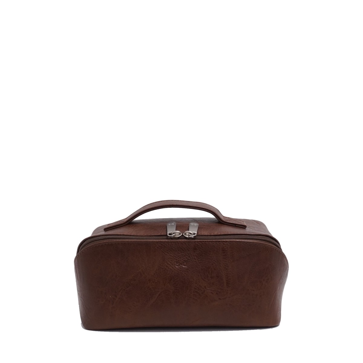 Ginette Travel Toiletry Case - Brown 